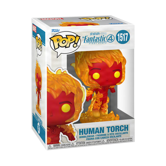 The Fantastic Four: First Steps Human Torch Funko Pop! Figure